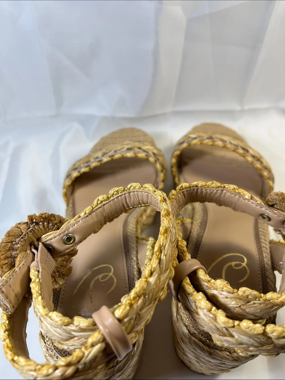 Sam Edelman textured straw